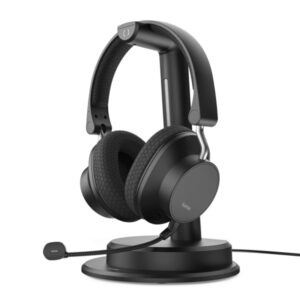 hama bt 900 auriculares con microfono omnidireccional bluetooth diadema ajustable rango 10m plegable jack 3.5mm carga por usb c color negro