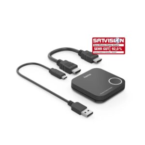 hama essential adaptador de video inalambrico full hd hdmi usb c color negro