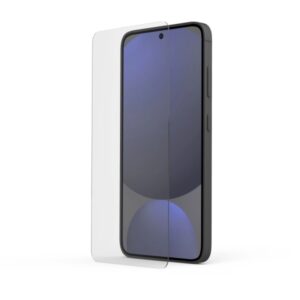 hama clear protect protector de pantalla para samsung galaxy s24 fe antihuellas vidrio de seguridad grado de dureza 9h color transparente