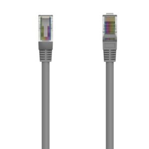 hama essential cable de red utp rj45 cat 5e longitud 3m velocidad hasta 1gbps color gris