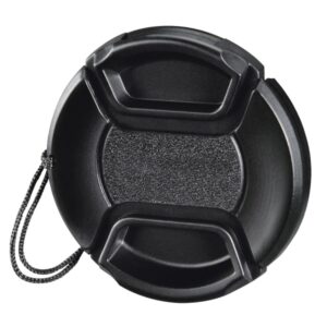 hama tapa fontal para objetivos de 52mm universal color negro