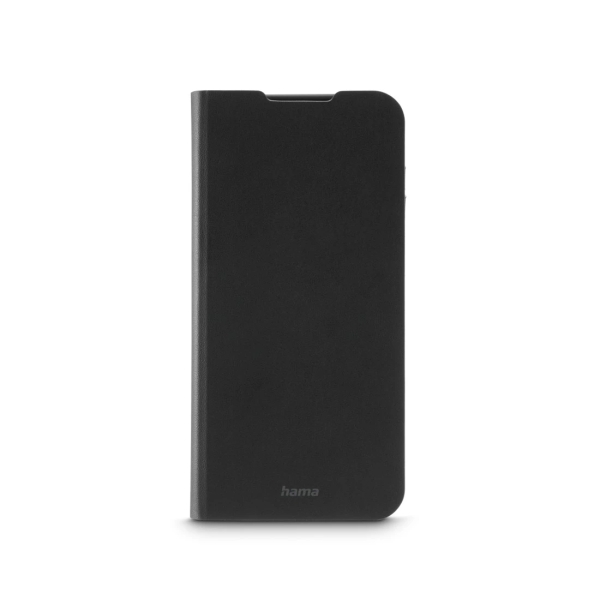 hama eco premium funda para samsung galaxy a16 / a16 5g antideslizante cierre magnetico poliuretano termoplastico bordes elevados color negro