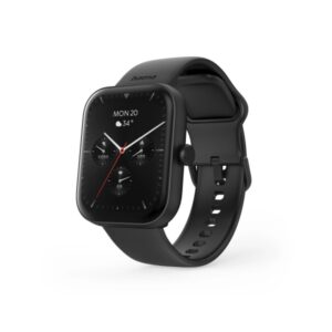 hama 5000 reloj inteligente smartwatch bluetooth 5.3 bateria 300mah pantalla tft 1.65" ip68 pulsera de silicona 3.9x1.3x4.7cm color negro
