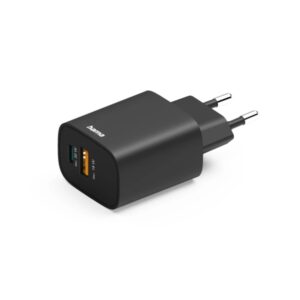 hama cargador de pared potencia 30w usb c usb a power delivery qualcomm color negro