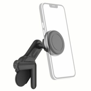 hama soporte smartphone para tesla model 3 / y peso max 200g universal revestimiento de goma color negro y plata