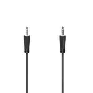 hama essential cable de audio jack 3.5mm macho estereo longitud 1.5m color negro