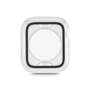 hama essential protector de pantalla para apple watch 42mm vidrio de seguridad proteccion 360º color transparente