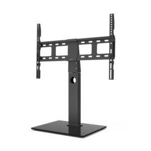 hama soporte para tv hasta 65" peso max 40kg giratorio vesa 600x400mm acero altura ajustable gestor de cables color negro