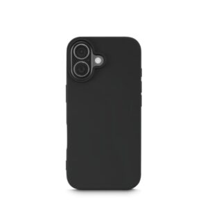 hama fantastic feel funda para iphone 17 antiadherente anti suciedad poliuretano termoplastico bordes elevados color negro