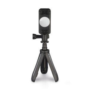 hama pocket tripode mini para smartphone peso max 300g altura ajustable hasta 20cm plastico color negro
