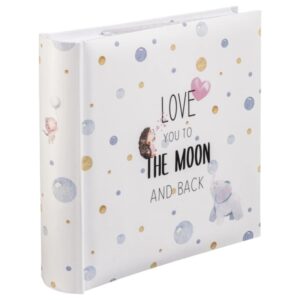 hama hasta la luna album de fotos capacidad para 200 fotos 10x15cm insercion lateral tapa plastificada 22.5x22cm multicolor