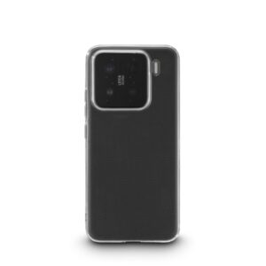 hama always clear funda para xiaomi 15 antideslizante poliuretano termoplastico bordes elevados color transparente