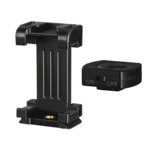 hama pro ii soporte para smartphone disparador bluetooth peso max 300g ancho dispositivo de 4.8 a 9.5cm aluminio color negro
