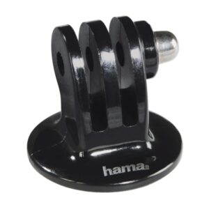hama adaptador de camara deportiva para tripode de 1/4 plastico ligero color negro
