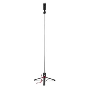 hama fancy stand 110 ii palo selfie con tripode disparador bluetooth 5.3 aluminio y plastico extensible hasta 110cm color negro