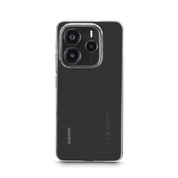 hama always clear funda para xiaomi redmi note 14 4g antideslizante poliuretano termoplastico bordes elevados color transparente