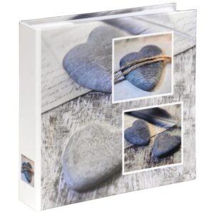 hama catania album de fotos capacidad para 200 fotos 10x15cm insercion lateral tapa plastificada 22.5x22cm color gris