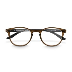 hama gafas de lectura de +2.0 dioptrias montura de plastico reciclado unisex color marron