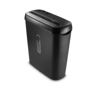 hama classic s61 destructora de papel manual 180w 8l destruye hasta 6 hojas velocidad 2.8m/min corte en tiras p 2 destruye bandas magneticas y tarjetas 28.5x13.5x32.2cm color negro