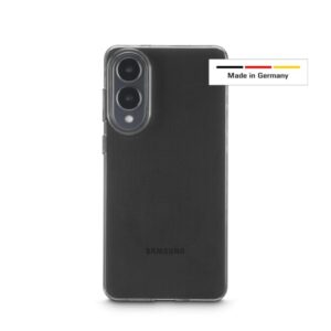 hama always clear funda para samsung galaxy s25 edge antideslizante especial antiamarilleo poliuretano termoplastico bordes elevados color transparente