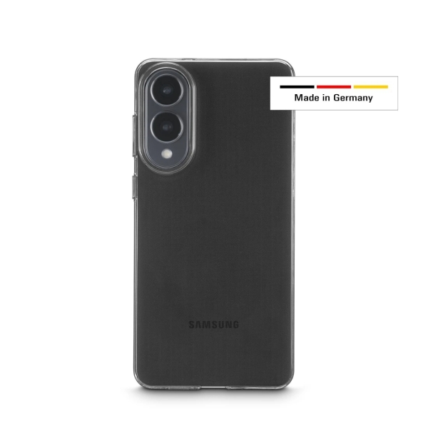hama always clear funda para samsung galaxy s25 edge antideslizante especial antiamarilleo poliuretano termoplastico bordes elevados color transparente