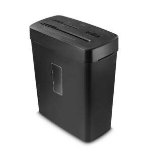 hama prime m50cd b destructora de papel manual 220w 13l 68db destruye hasta 6 hojas 2.5m/min microcorte p 5 apto cds/dvd destruye bandas magneticas y tarjetas 31x16.4x38cm color negro