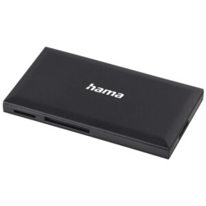 hama lector de tarjetas compactflash compatible con sd micro sd conexion con usb a 90.3x9x50.3mm color negro