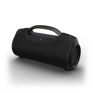 hama altavoz portatil con asa potencia 20w bluetooth autonomia hasta 16h usb c ipx6 antideslizante color negro