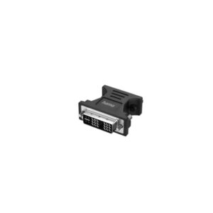 hama essential adaptador de video full hd dvi macho vga hembra color negro