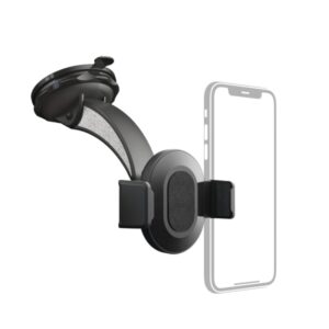 hama move soporte de coche para smartphone ventosa para parabrisas ancho dispositivo de 5.5 a 8.5cm color negro