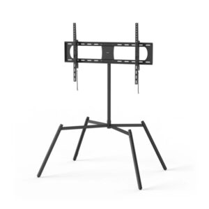 hama soporte de pie para tv hasta 90" peso max 50kg vesa 900x600mm altura ajustable gestor de cables 140x116.9x85.5cm color negro