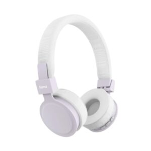 hama freedom lit iii auriculares con microfono omnidireccional bluetooth plegable diadema ajustable rango 10m asistente de voz carga por usb c color blanco