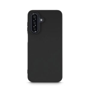 hama fantastic feel funda para samsung galaxy a17 / a17 5g antiadherente anti suciedad poliuretano termoplastico bordes elevados color negro