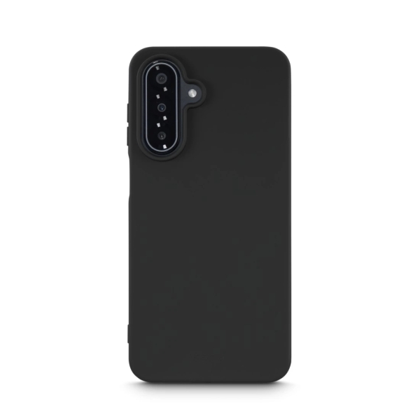 hama fantastic feel funda para samsung galaxy a17 / a17 5g antiadherente anti suciedad poliuretano termoplastico bordes elevados color negro