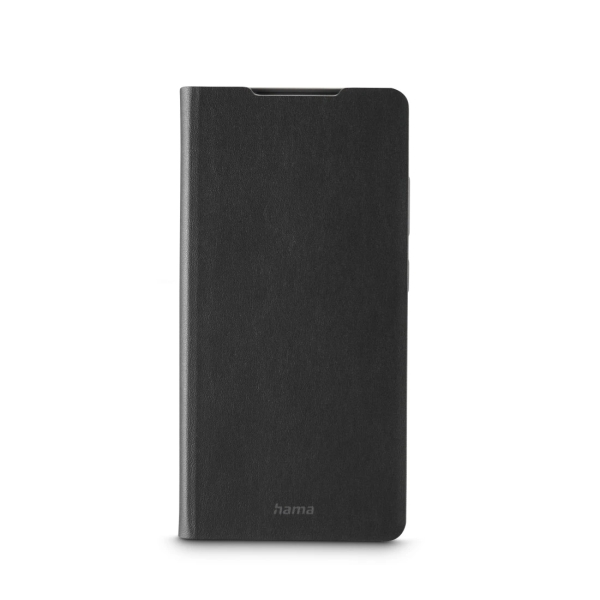 hama eco premium funda para samsung galaxy s25 ultra antideslizante antihuellas poliuretano termoplastico funcion de soporte bordes elevados color negro