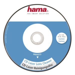hama cd limpiador de equipo dvd micro cepillos 8 idiomas limpieza en seco color blanco y azul