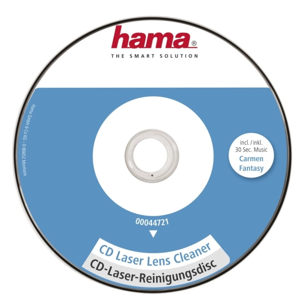 hama cd limpiador de equipo dvd micro cepillos 8 idiomas limpieza en seco color blanco y azul