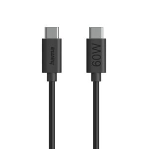 hama cable usb c macho longitud 1.2m velocidad hasta 480mbps color negro