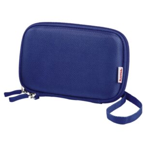 hama e.v.a funda para hdd de 2.5" proteccion contra golpes bolsillos interiores 10.2x3.6x16cm color azul