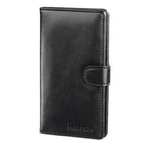hama vegas estuche para tarjetas de memoria sd y micro sd capacidad hasta 12 tarjetas cuero 8x1.6x13.7cm color negro