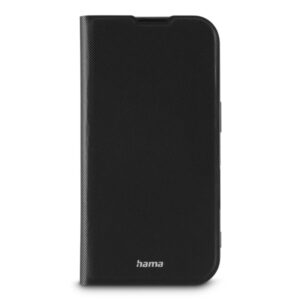 hama daily protect funda para iphone 16 cierre magnetico antideslizante antihuellas poliuretano termoplastico funcion de soporte bordes elevados color negro