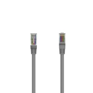 hama cable de red utp rj45 cat 5e longitud 1.5m velocidad hasta 1gbps color gris