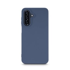 hama fantastic feel funda para samsung galaxy a17 / a17 5g antiadherente anti suciedad poliuretano termoplastico bordes elevados color azul