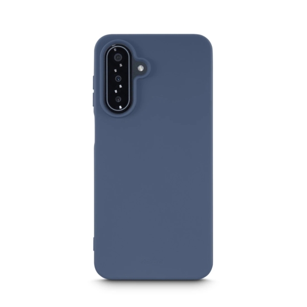 hama fantastic feel funda para samsung galaxy a17 / a17 5g antiadherente anti suciedad poliuretano termoplastico bordes elevados color azul