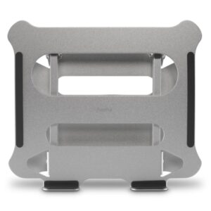hama alu soporte para portatil hasta 15.6" soporta hasta 5kg altura ajustable antideslizante aluminio 26.5x23x5.50cm color plata