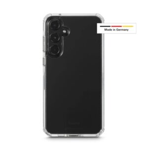 hama extreme protect funda para samsung galaxy s24 antideslizante policarbonato proteccion d3o bordes elevados color transparente