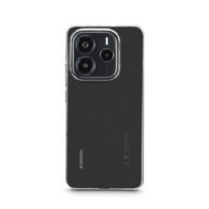hama always clear funda para xiaomi redmi note 14 5g antideslizante especial antiamarilleo poliuretano termoplastico bordes elevados color transparente
