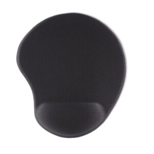 hama ergo mini alfombrilla para raton ergonomico base antideslizante efecto memoria 20x23x2.1cm color negro
