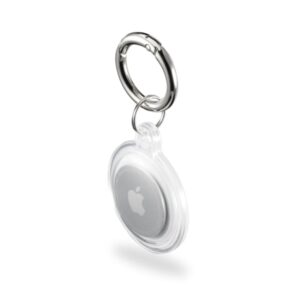 hama always clear funda para airtag poliuretano termoplastico color transparente
