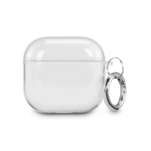 hama always clear funda para caja de carga de los airpods 4 antiamarilleo proteccion contra roces color transparente